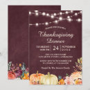 Search for string lights thanksgiving invitations Leaves