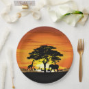Search for african animal plates Savanna