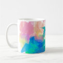 Search for paint strokes mugs Colourful