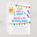 Search for splash pad party invitations Summer