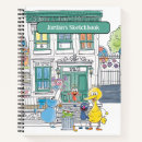 Search for abby cadabby sesame street notebooks Grover