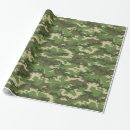 Search for hunting camo wrapping paper Green