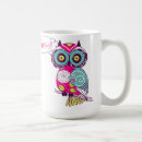 Search for colourful owls mugs Floral