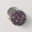 Search for black floral pattern badges Botanical