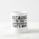 Search for administrative mugs Profession