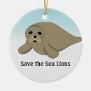 Search for aquatic christmas tree decorations Seal