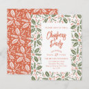 Search for holly berries christmas invitations Red and green