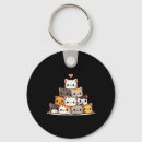 Search for kawaii neko key rings Funny