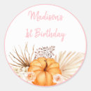 Search for birthday pumpkin stickers Pumpkin baby shower