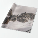 Search for snow wrapping paper Mountain