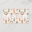 Search for posing business cards Woman
