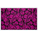 Search for hot pink and black fabric Girly