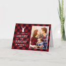 Search for deer head christmas cards Tartan