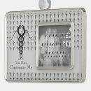 Search for silver frame christmas tree decorations Black and white
