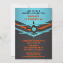 Search for aviation invitations red