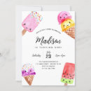 Search for ice cream cone invitations Popsicle