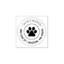 Search for paw print rubber stamps Simple