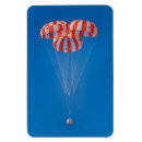 Search for parachute magnets Space