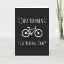 Search for funny bike cards Cyclist