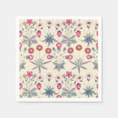 Search for vintage floral fabric napkins William morris