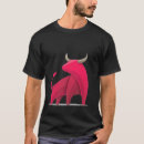 Search for bull logo tshirts Red