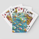 Search for fish playing cards Colourful