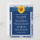 Search for navy blue lace wedding invitations Rustic