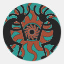 Search for tribal sun stickers Kokopelli