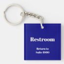 Search for navy square key rings Professional