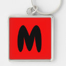 Search for letter m key rings Initial