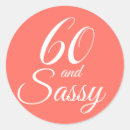 Search for 60 years old stickers Elegant