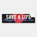 Search for life bumper stickers Adopt