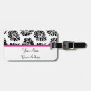 Search for funky luggage tags Flowers