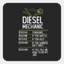 Search for diesel stickers Mechanic