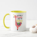 Search for believe in unicorns mugs Pink