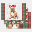 Search for frenchie christmas wrapping paper Pets