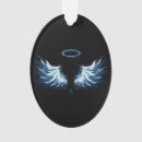 Search for blue angels christmas tree decorations White