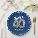 Search for 40th anniversary plates Forty