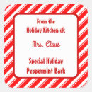 Search for red and white peppermint stickers Stripe