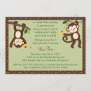 Search for monkey baby boy shower invitations Polka dots