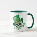 Search for green skull mugs Irish