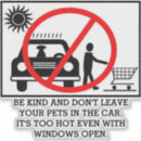 Search for heating bumper stickers Warning