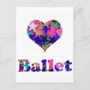 Search for love ballet postcards Ballerina
