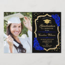 Search for royal blue graduation invitations Picture