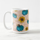 Search for harvest pumpkin mugs Sunflowers