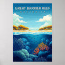 Search for great barrier reef posters Illustration