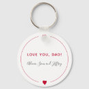 Search for day red key rings Birthday