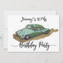 Search for 1950s car invitations For him