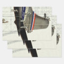 Search for transportation wrapping paper Aircraft