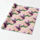Search for lavender purple wrapping paper Vintage